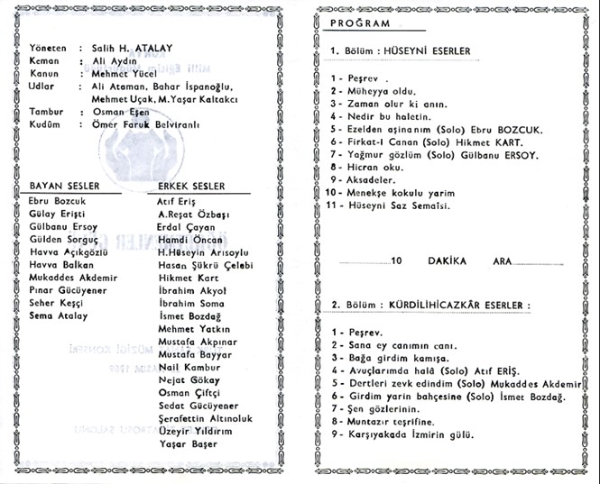 Hüseynî - Kürdîlihicâzkar Eserler